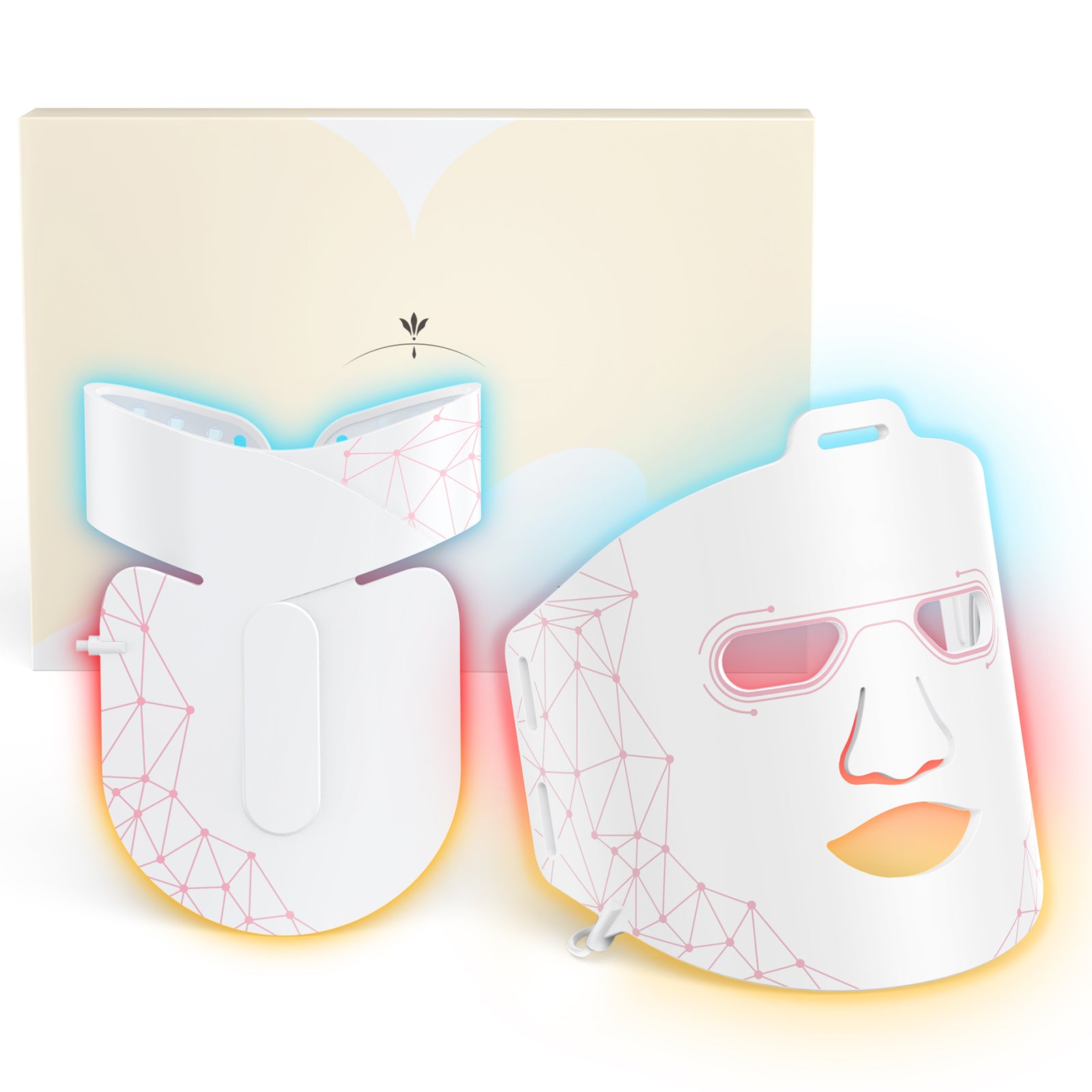 FDA-CLEARED led facial therapy mask