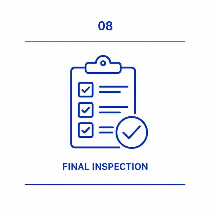 Final inspection