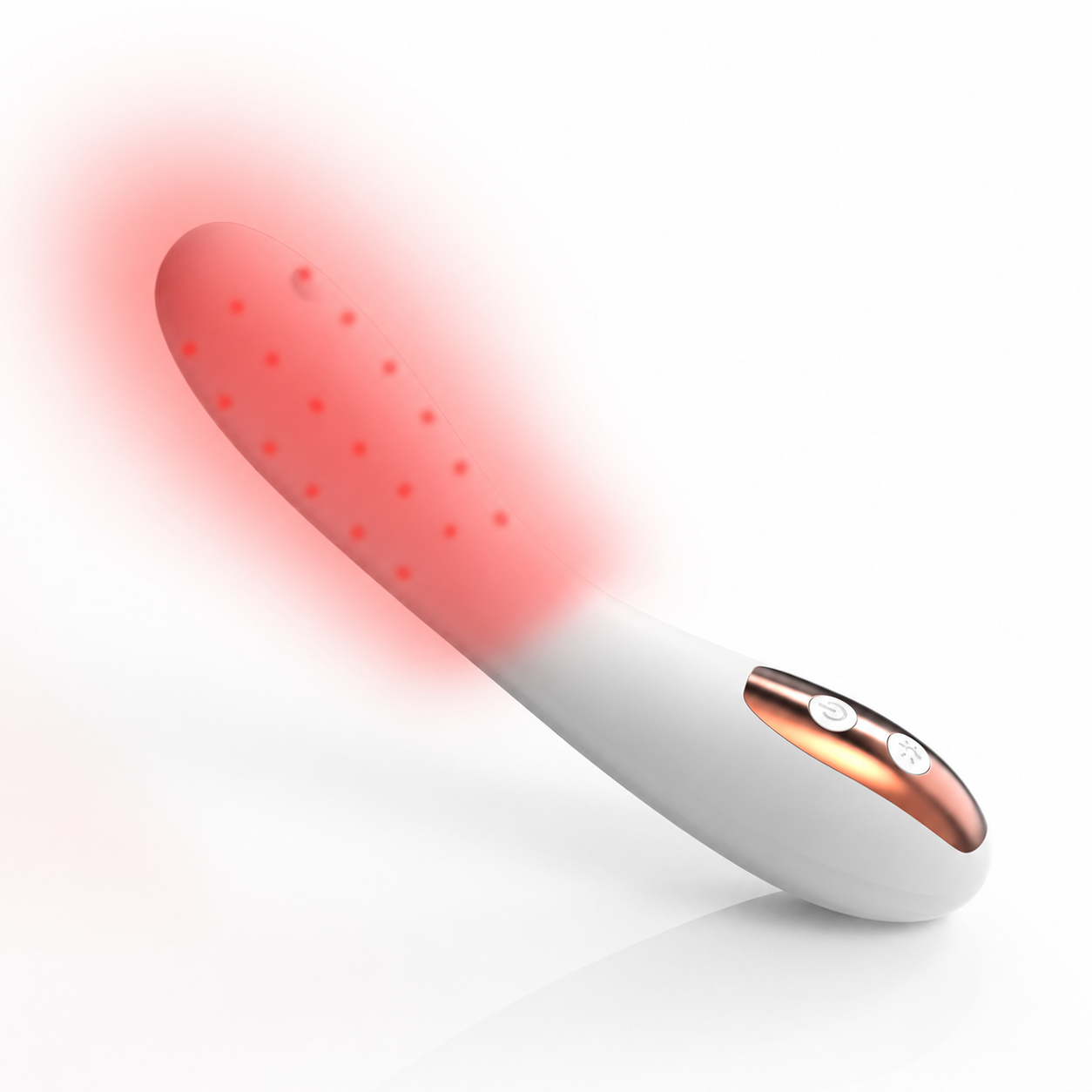 3-in-1 660nm Red Light Intimate Wellness Device with 42°C Heating and 8-Mode Vibration