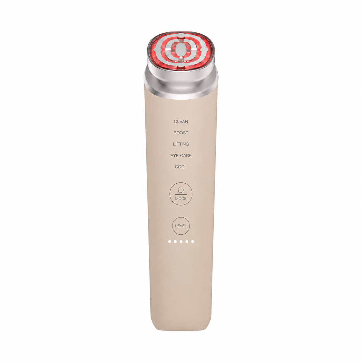 5-in-1 RF EMS Facial Beauty Device with Ion Infusion, Hot & Cool Therapy for Skin Lifting and Rejuvenation