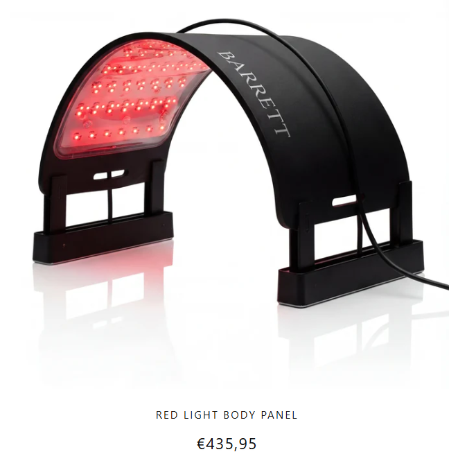 Red light therapy face mask product reference